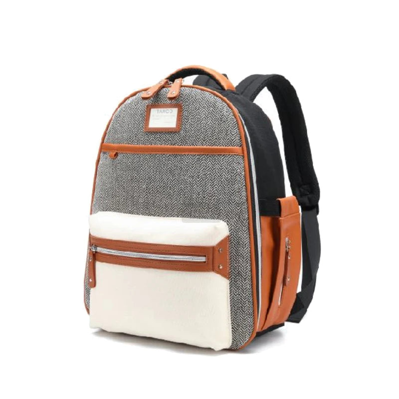 Trendy Canvas Diaper Backpack for Mummy