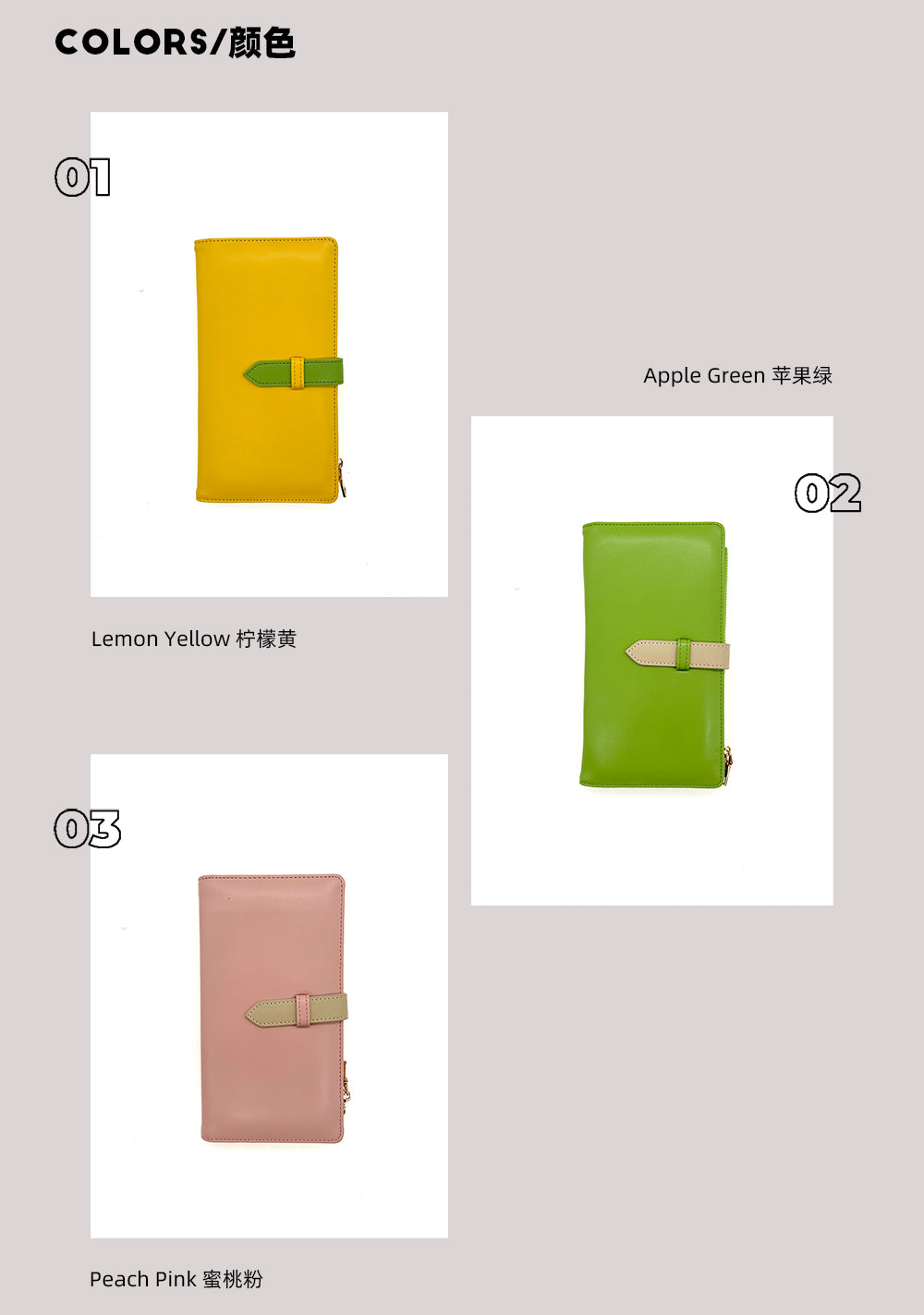 Elegant RFID‑Blocking Leather Passport & Card Holder – Women’s Travel Wallet Organiser