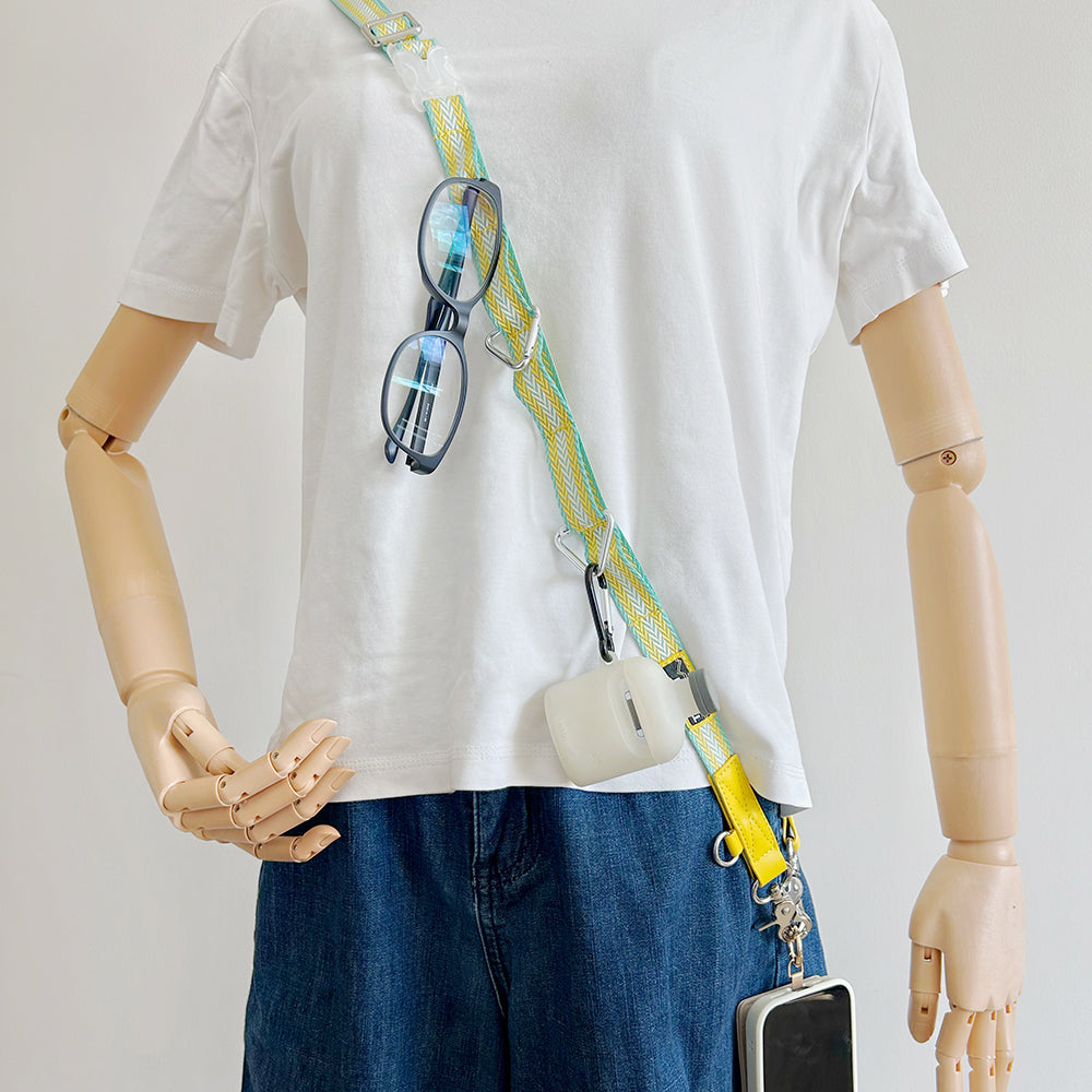 Multi-purpose crossbody strap