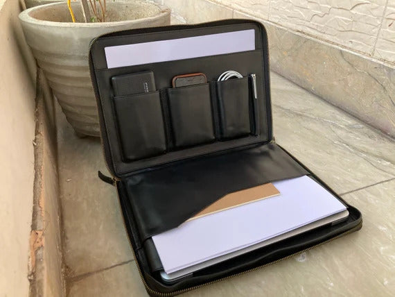 Passport holder in premium leather