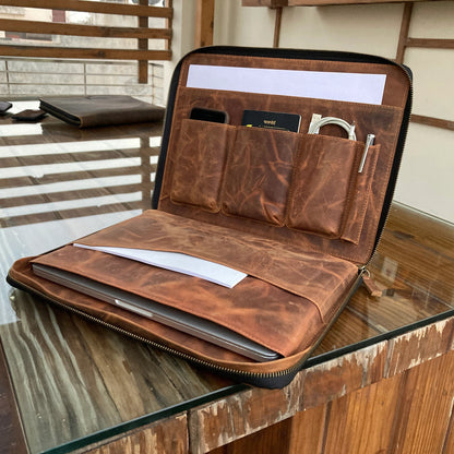 Luxury Passport holder in leather